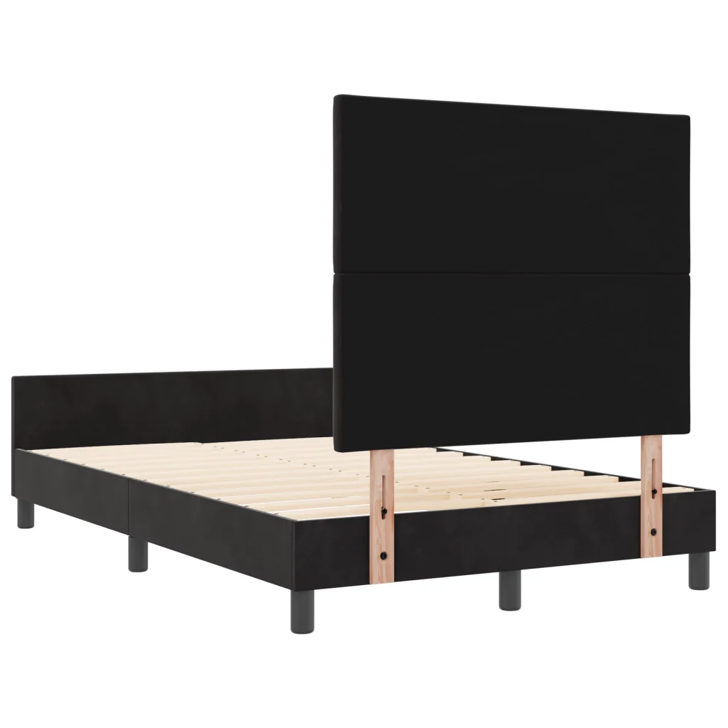 Struttura Letto Nera 120x190 cm in Velluto - Image 10