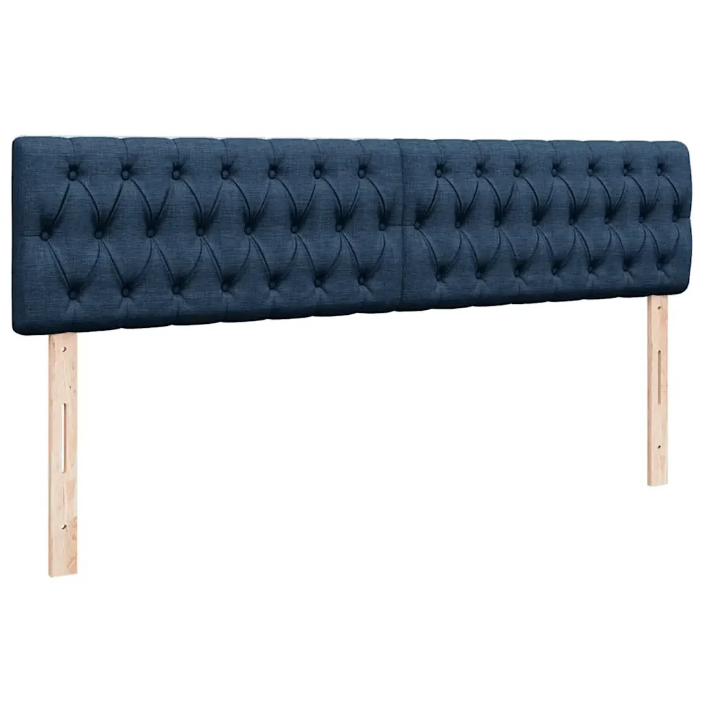 Struttura Letto Pouf con Materassi Blu 180x200cm in Tessuto - Image 10