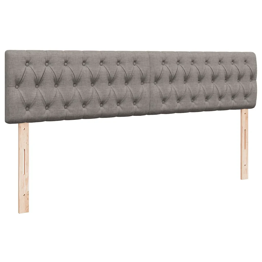 Struttura Letto Pouf con Materassi Tortora 180x200cm in Tessuto 3312019 - Image 9