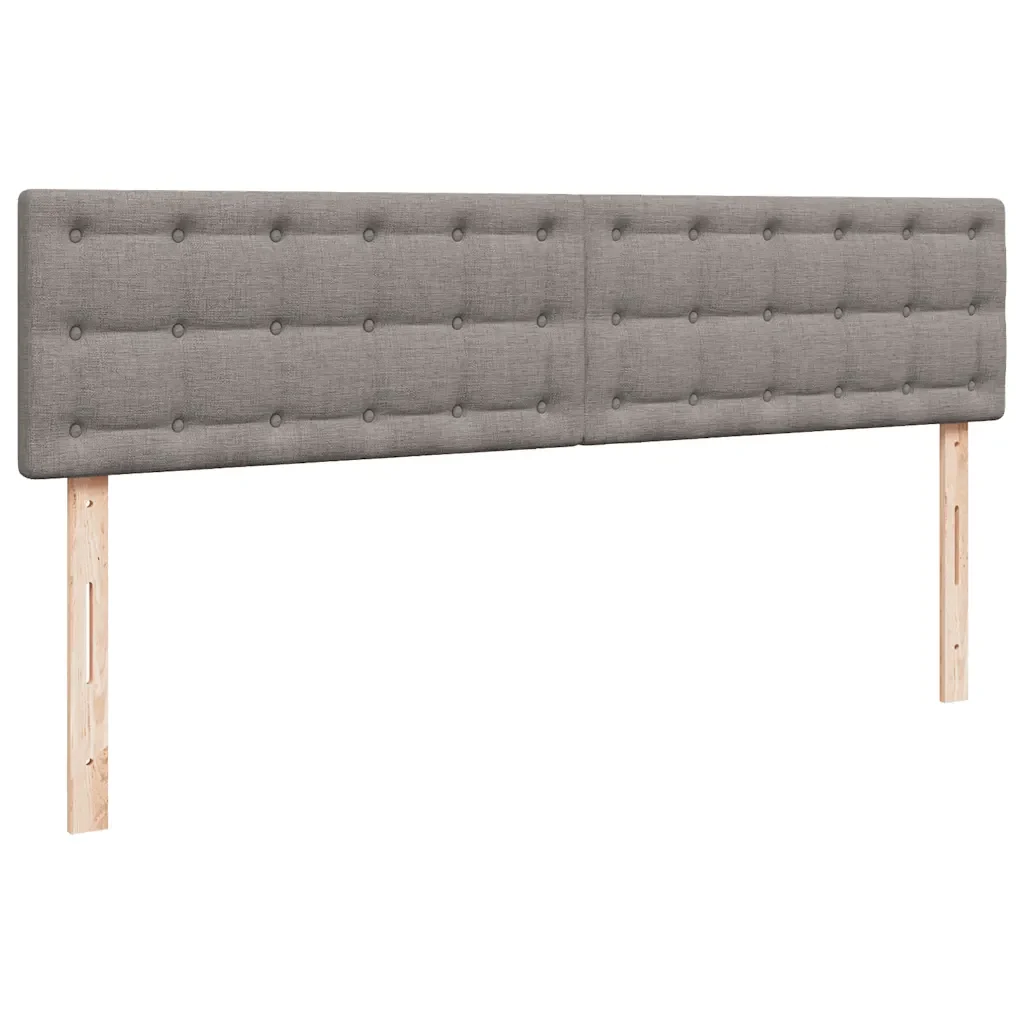 Struttura Letto Pouf con Materassi Tortora 180x200cm in Tessuto 3312040 - Image 9