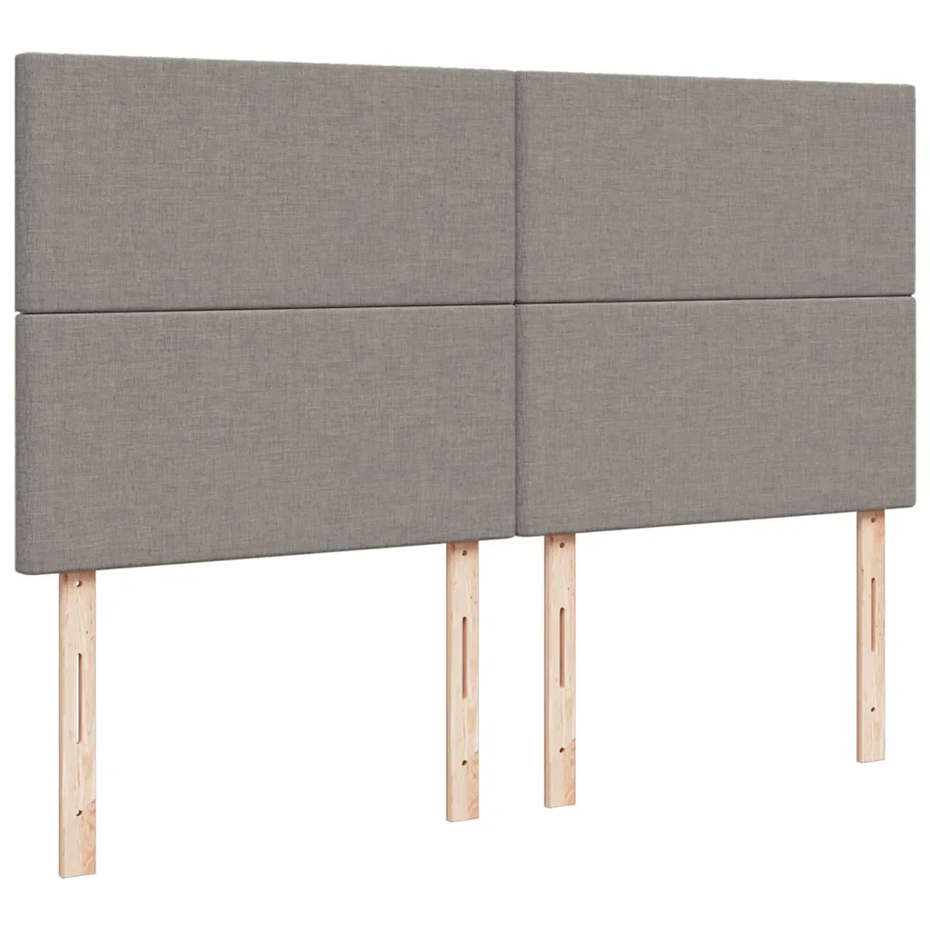 Struttura Letto Pouf con Materasso Tortora 160x200cm in Tessuto - Image 10