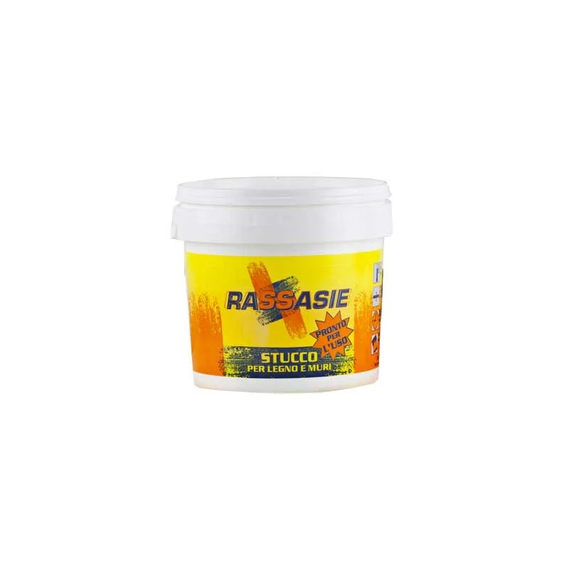STUCCO IN PASTA COLORATO 0,5 kg - Bianco - Image 2