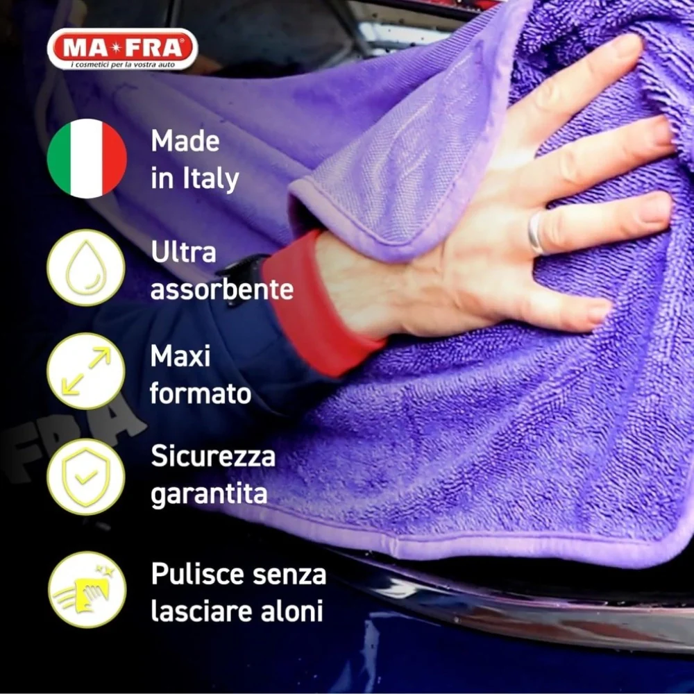 Mafra super dryer panno in microfibra ultra-assorbente asciugatura auto 60x80 cm - Image 6