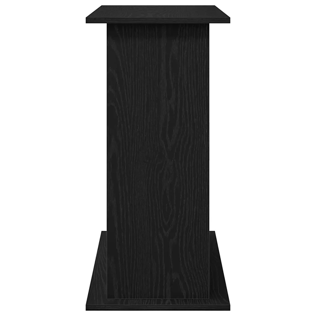 Supporto per acquario in rovere nero 81x36x73 cm in legno ingegnerizzato 862152 - Image 6