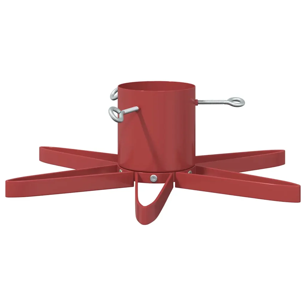 Supporto per Albero di Natale Rosso 50 x 50 x 15,5 cm Acciaio 42019199 - Image 6