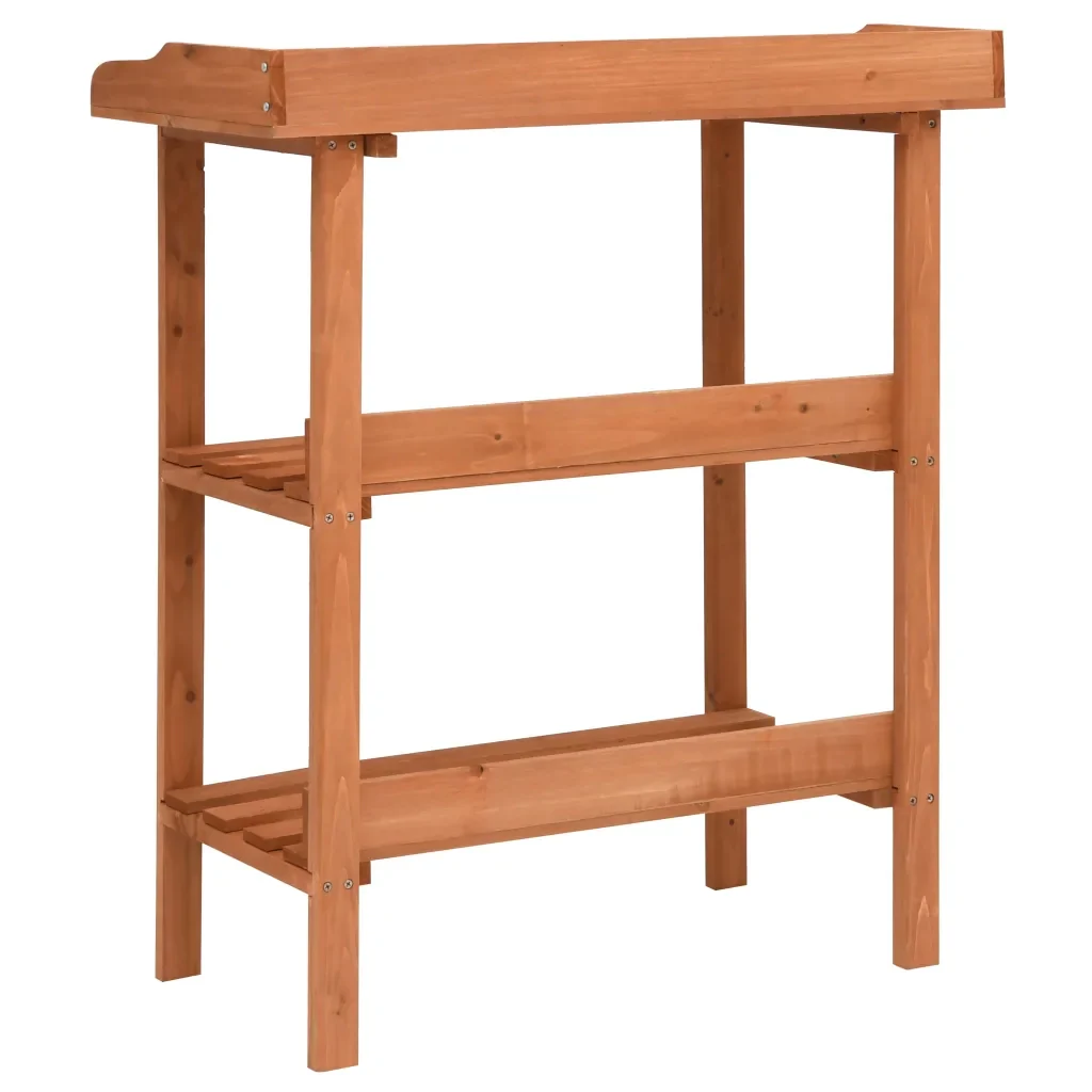 Supporto per Piante 76x37x89 cm in Legno di Abete 47244 - Image 3