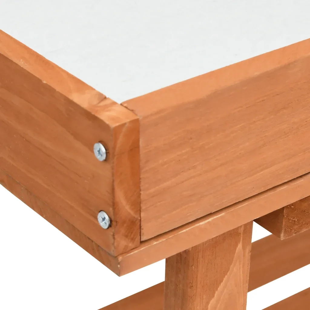 Supporto per Piante 76x37x89 cm in Legno di Abete 47244 - Image 4