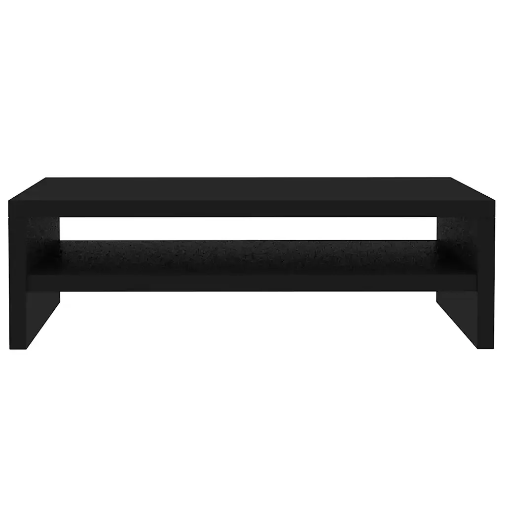 Supporto per Monitor Nero 42x24x13 cm in Legno Multistrato 800217 - Image 4