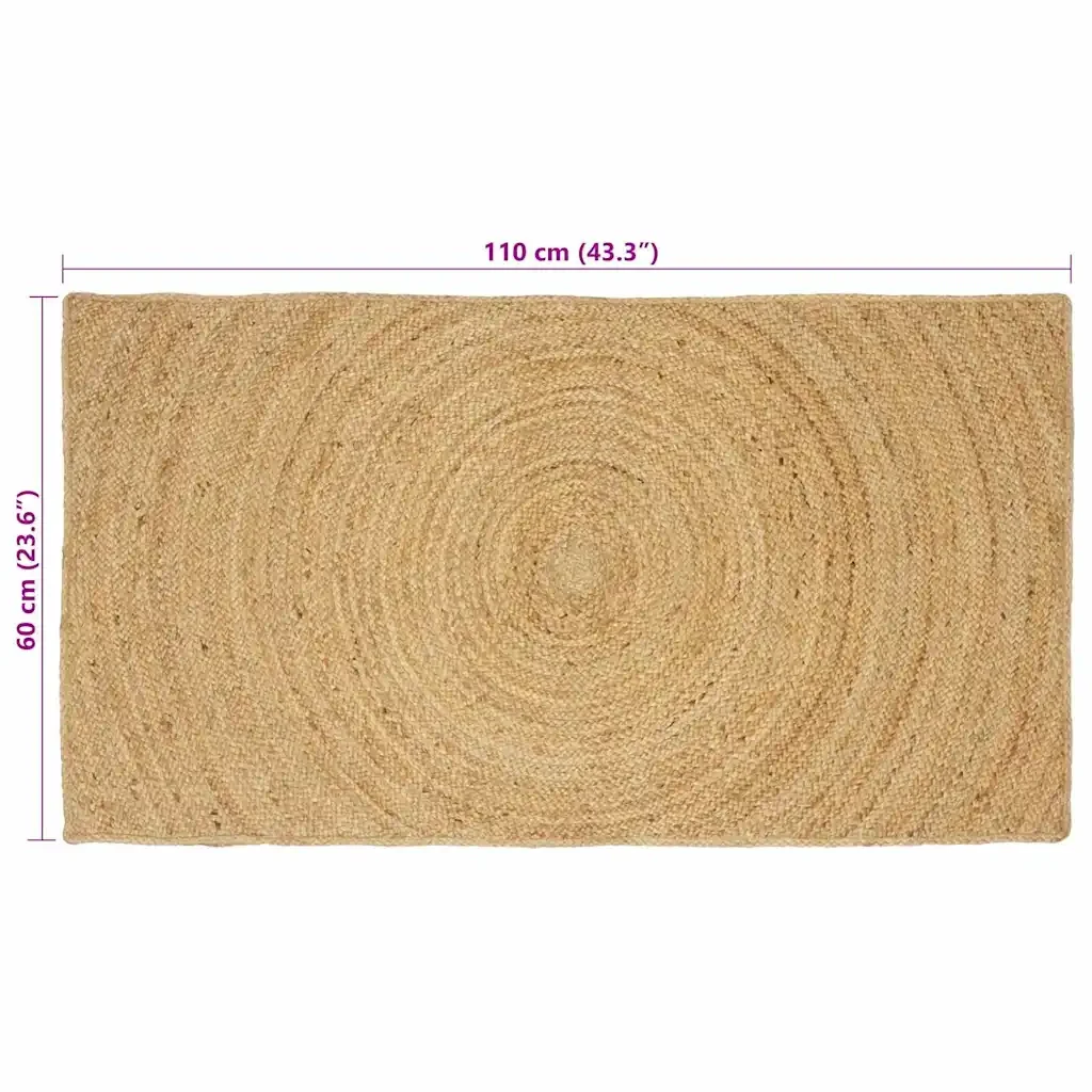 Tappeti per area Naturale 60 x 110 cm Juta - Image 8