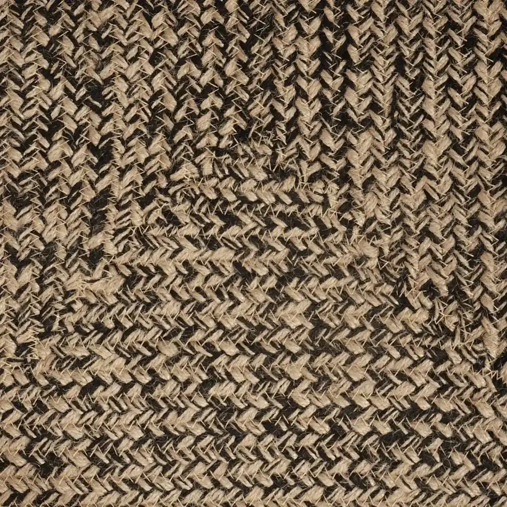 Tappeti per area Naturale e Nero 140 x 200 cm Juta - Image 8