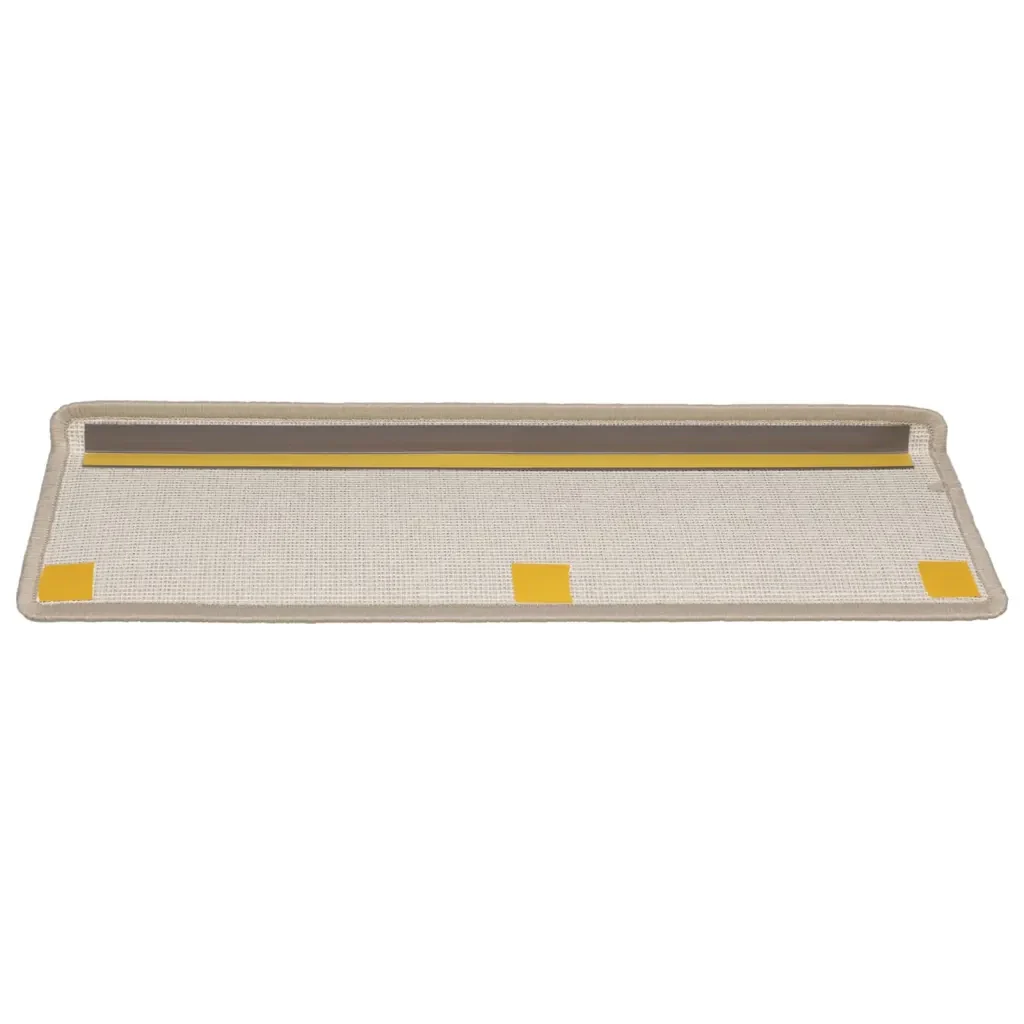 Tappetini per Scale 15 pz 65x25 cm Grigio Talpa cod mxl 72849 - Image 5