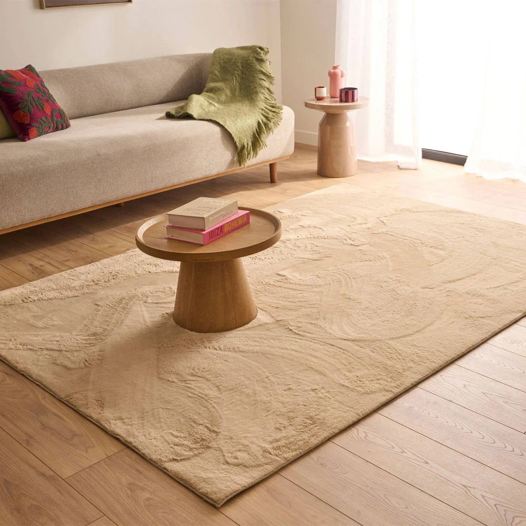 Tappeto interno beige unito - Image 2