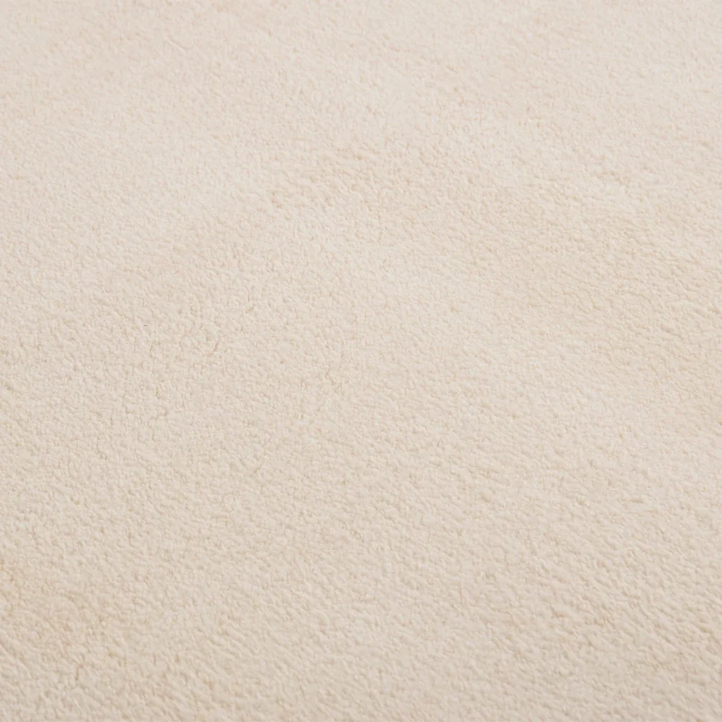 Tappeto Lavabile Soffice Pelo Corto 160x230cm Antiscivolo Beige 342202 - Image 7