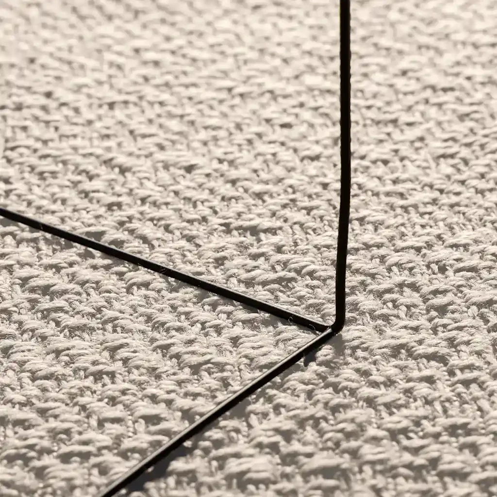 Tappeto ZIZUR Crema 240x340 cm Aspetto Iuta Interni ed Esterni 4010370 - Image 3