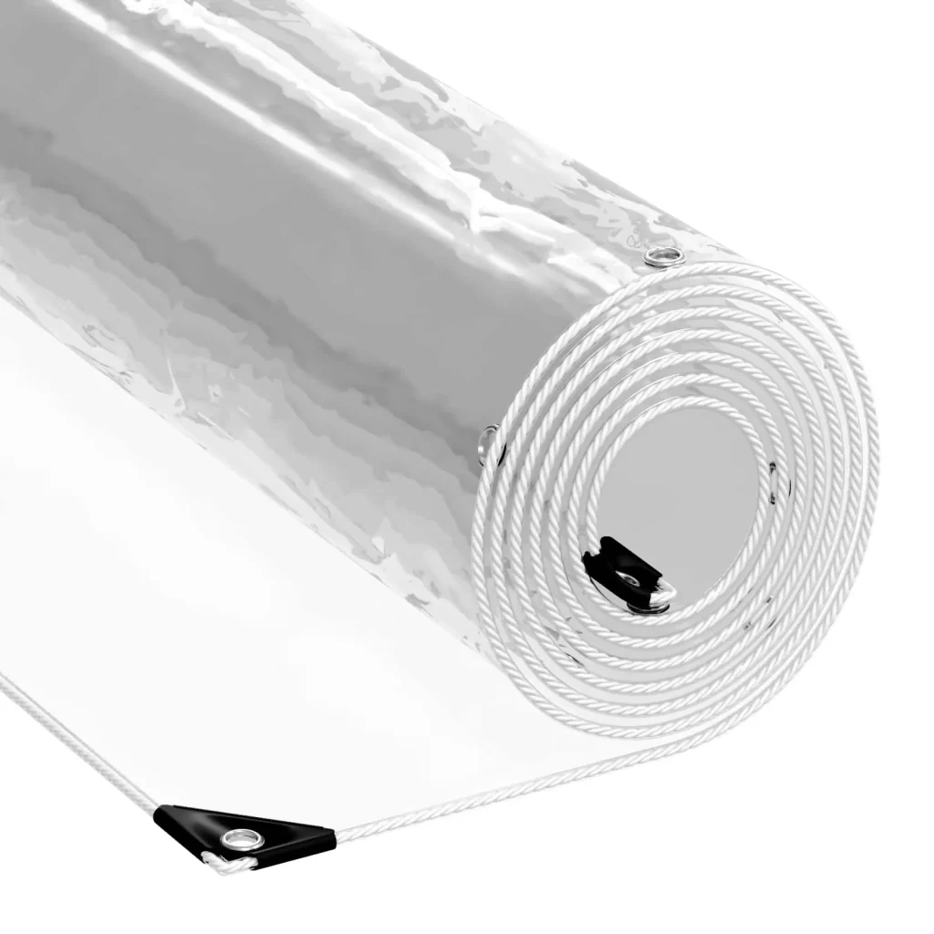 Tarp 350 gsm Trasparente 2,5 x 1 m PVC - Image 2