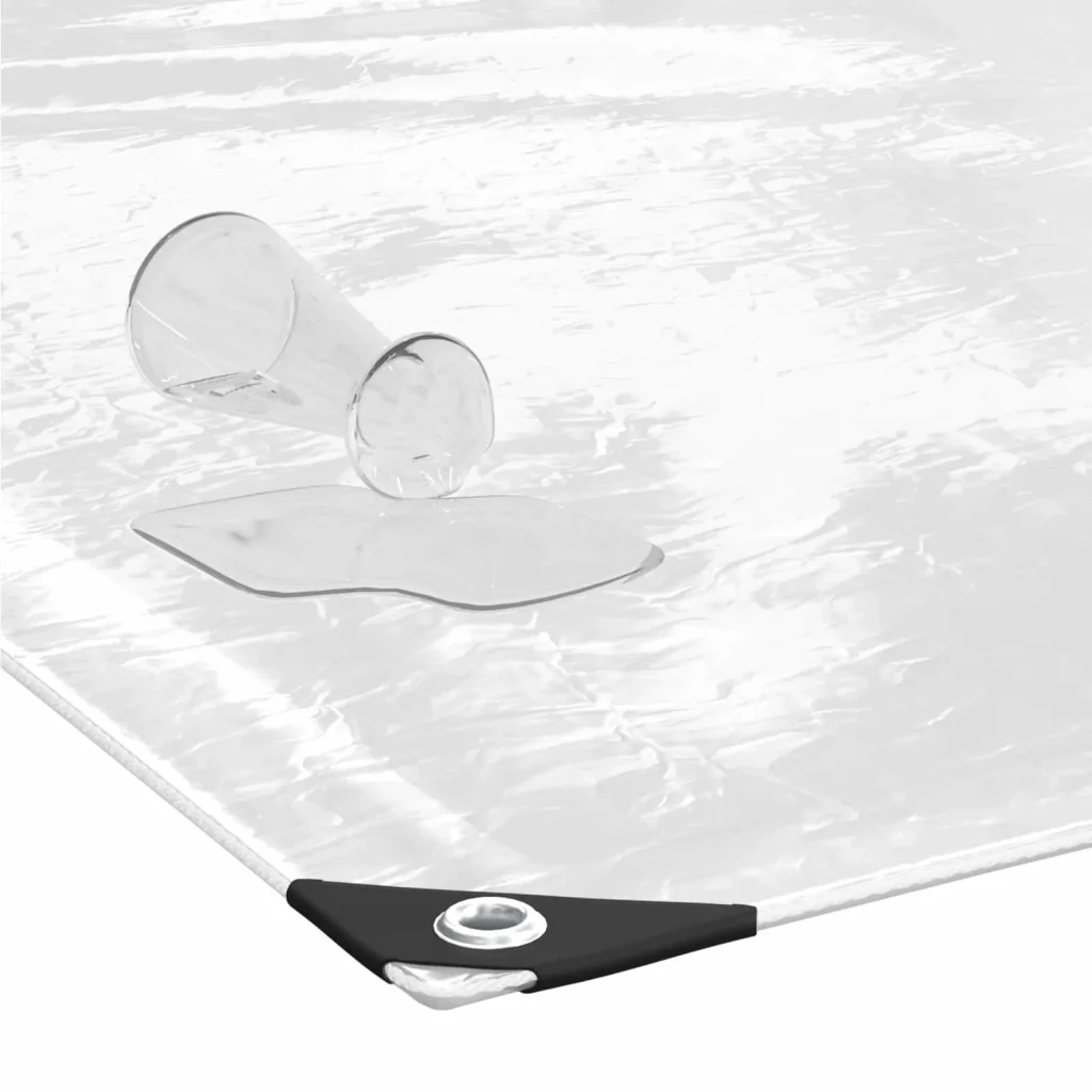 Tarp 350 gsm Trasparente 2,5 x 1 m PVC - Image 8