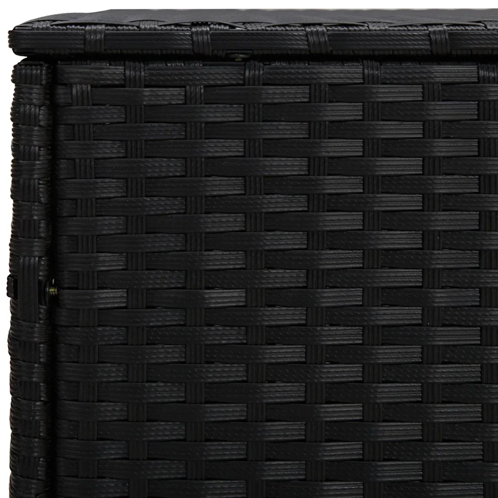 Tavolini 3 pz Neri in Polyrattan 319386 - Image 6