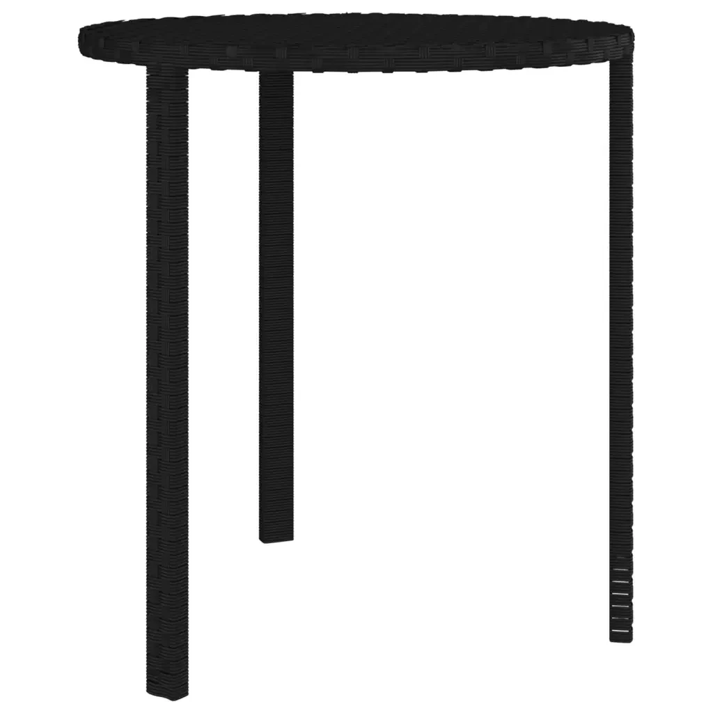 Tavolini da Giardino 3 pz Neri in Polyrattan 3324831 - Image 5