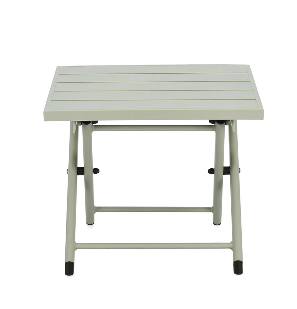 Tavolino da Esterno 44x43x36h cm in Alluminio Taylor Breeze - Image 4