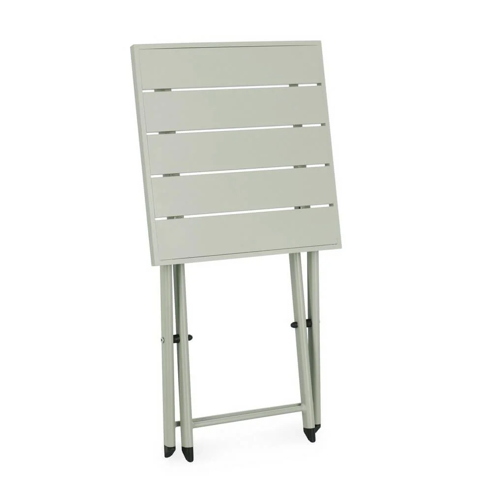 Tavolino da giardino pieghevole in alluminio 44x43 cm - AURE - Image 3