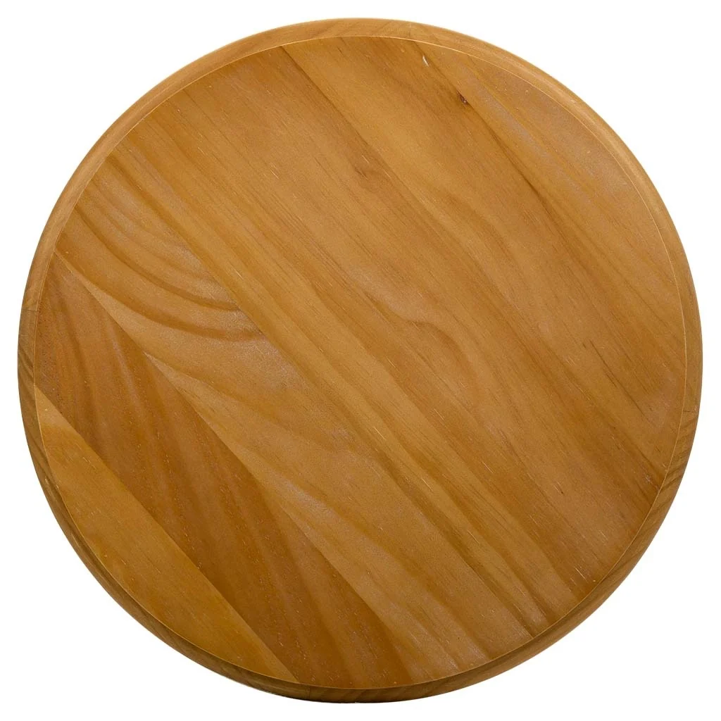 Tavolino in legno bianco e metallo 43,5x43,5x55h - Image 7