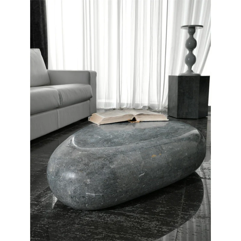 Tavolino 52 x 98 x 27h Sasso medium 98cm X 52cm H 27cm Stones - Image 2
