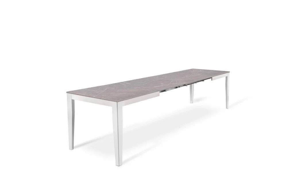Tavolo Allungabile 130/290x80x76 cm in Melaminico Big Antracite - Image 3