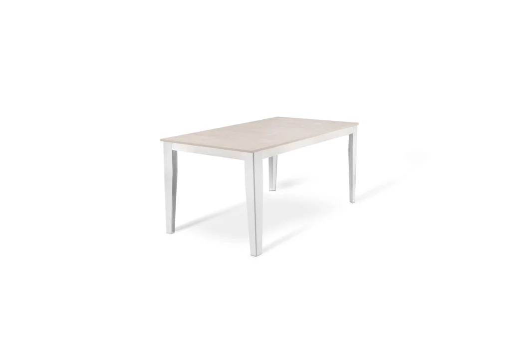 Tavolo Allungabile 130/290x80x76 cm in Melaminico Big Bianco