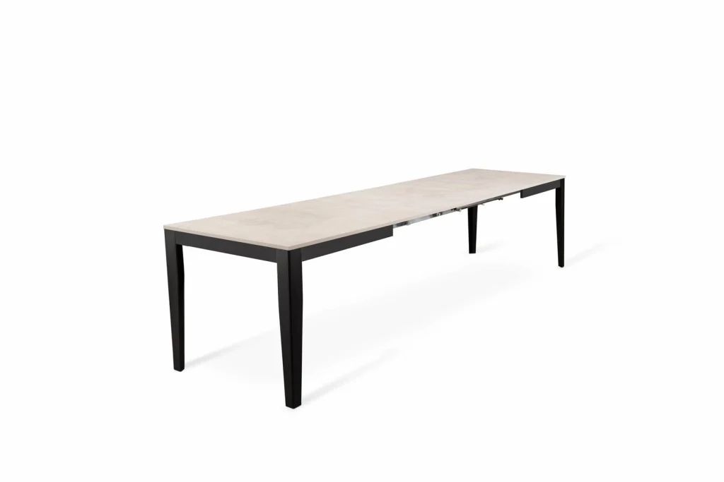 Tavolo Allungabile 130/290x80x76 cm in Melaminico Big Bianco - Image 3