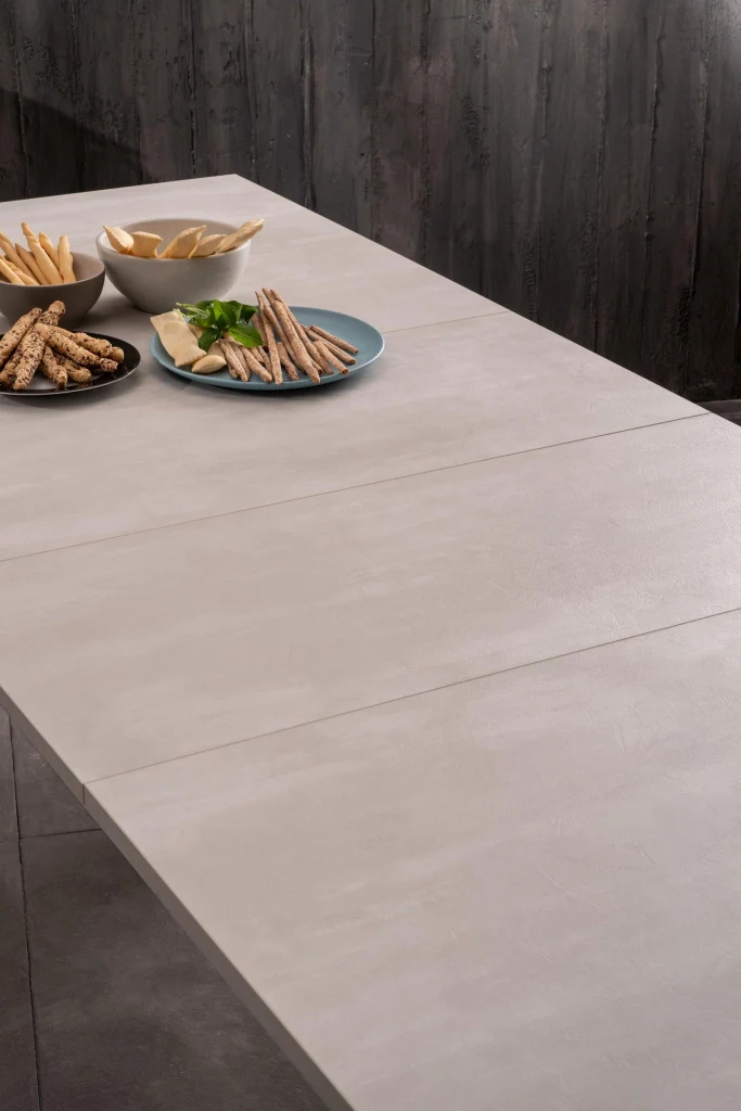 Tavolo Allungabile 130/290x80x76 cm in Melaminico Big Bianco - Image 4