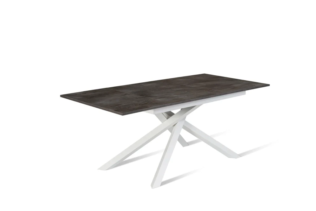 Tavolo Allungabile 140/190x90x76 cm in Melaminico Pulse Grigio - Image 2