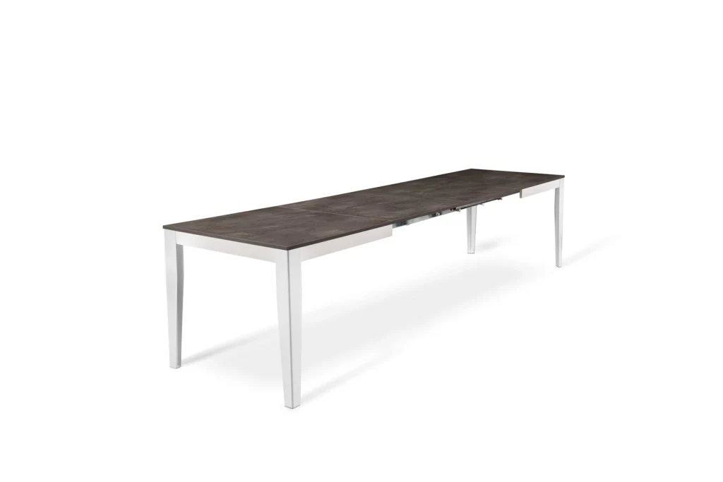 Tavolo Allungabile 156/316x90x76 cm in Melaminico Big Grigio - Image 3