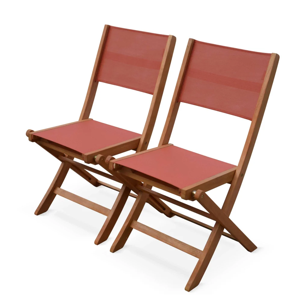 Set tavolo da giardino allungabile in legno con 10 sedie, marrone - Image 5