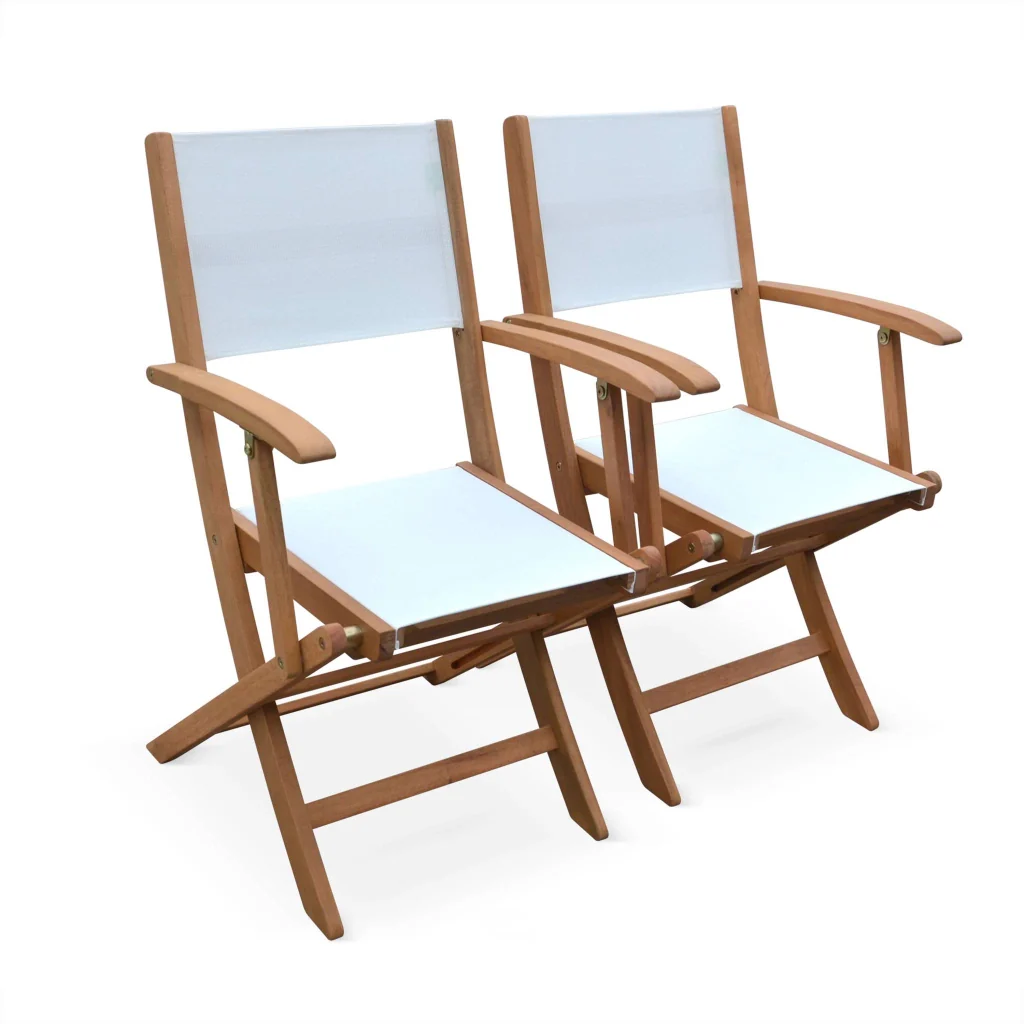 Set tavolo da giardino allungabile in legno con 10 sedie, marrone - Image 6