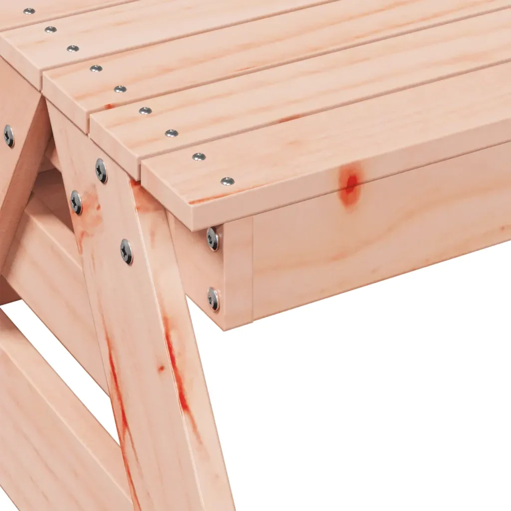 Tavolo da Picnic per Bambini 88x97x52 cm Legno Massello Douglas 832599 - Image 7