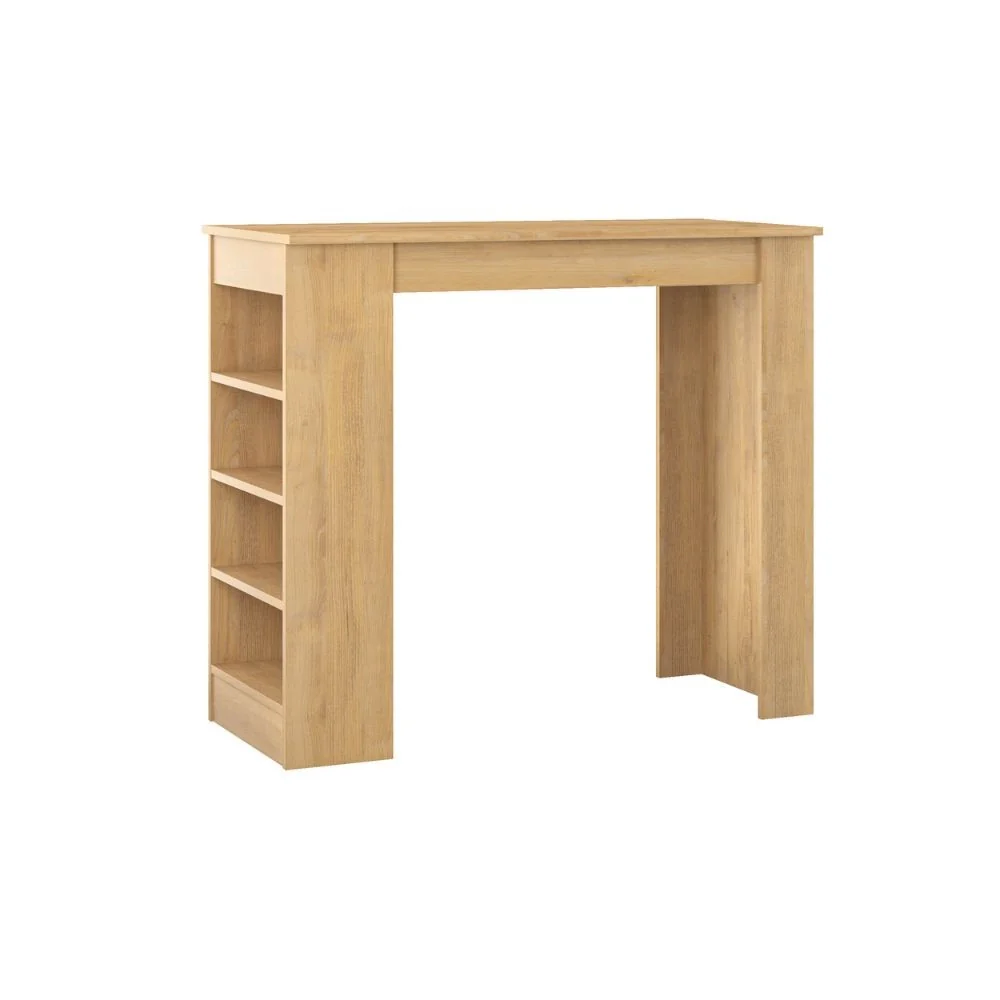 Tavolo da Pranzo Penisola 117x54x101,8 cm in MDF Swallow Rovere - Image 6