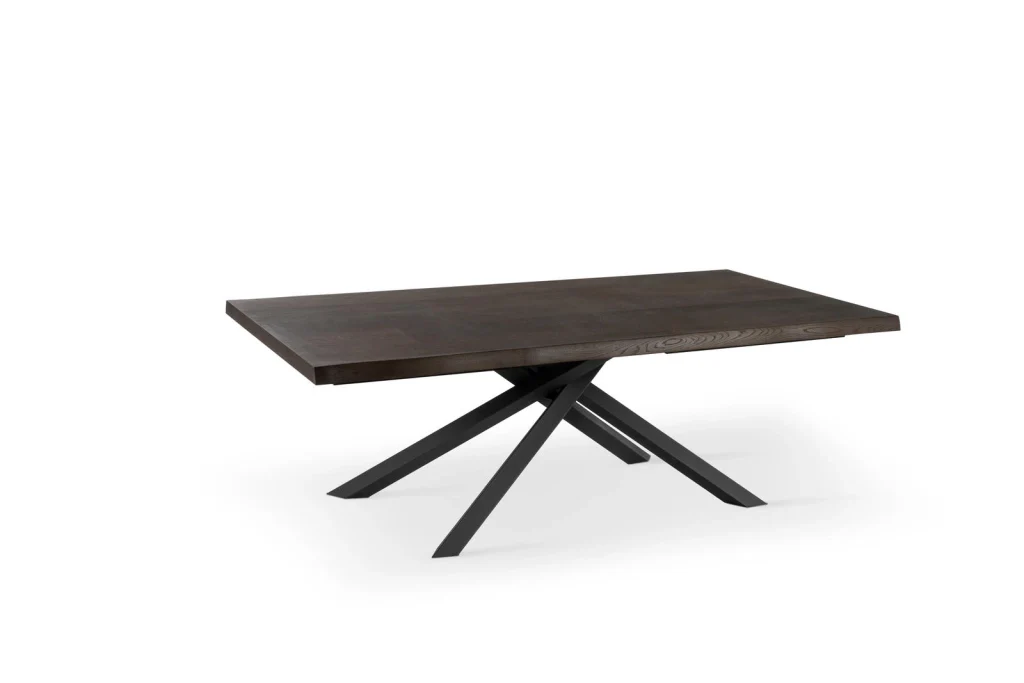 Tavolo Fisso 160x90x76 cm in Frassino Spike  Naturale