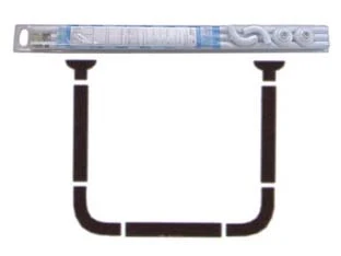 TELAIO REGGITENDA AD U PER DOCCIA- - cm.90x90x90 - 1 blister AGLAIA