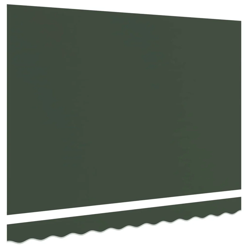 Telo di ricambio per tenda da sole Verde Scuro 4 × 3,5 m 964737 - Image 3