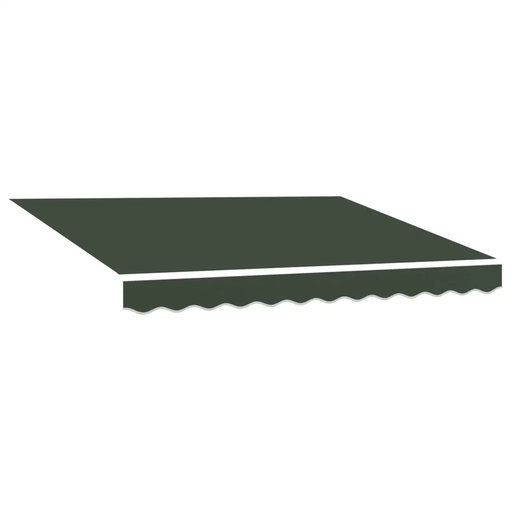 Telo di ricambio per tenda da sole Verde Scuro 5 x 3 m 964806 - Image 2