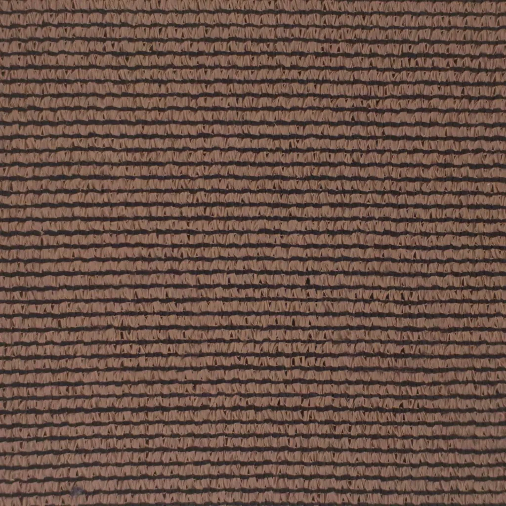 Telo Ombra Marrone 2 x 2 x 2 m HDPE 42032738 - Image 7