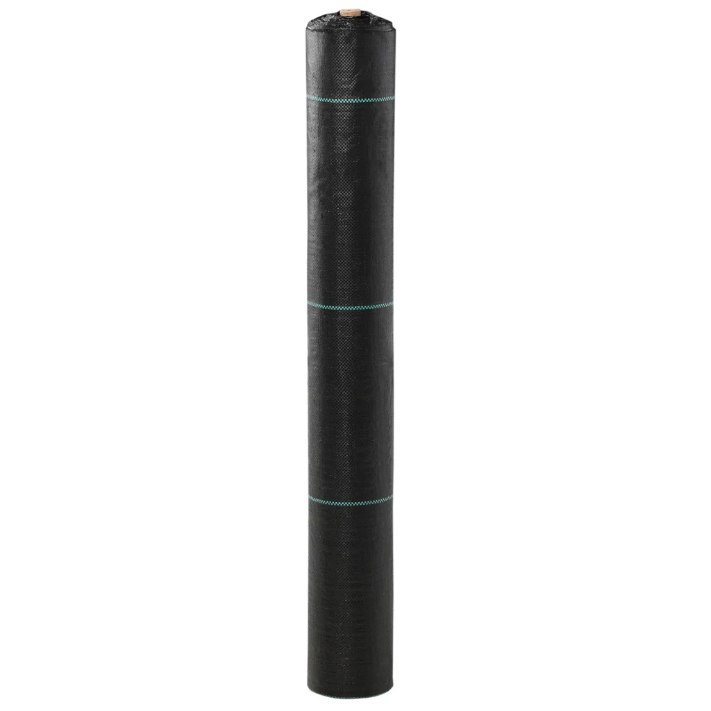 Telo per Pacciamatura 100x2 m Traspirante e Anti-UV in Polipropilene Nero - Image 9