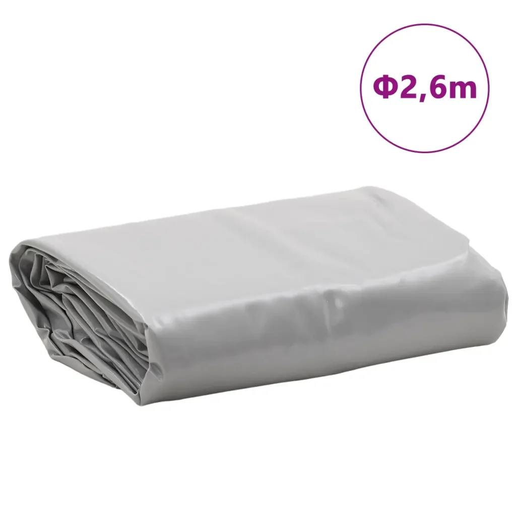 Telone Grigio Ø 2,6 m 650 g/m² 156206 - Image 8