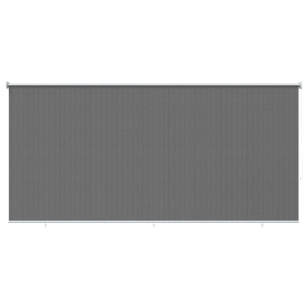 Tenda a Rullo Esterno Blocco UV 90% Grigio Chiaro 300 x 230 cm 42036139 - Image 2