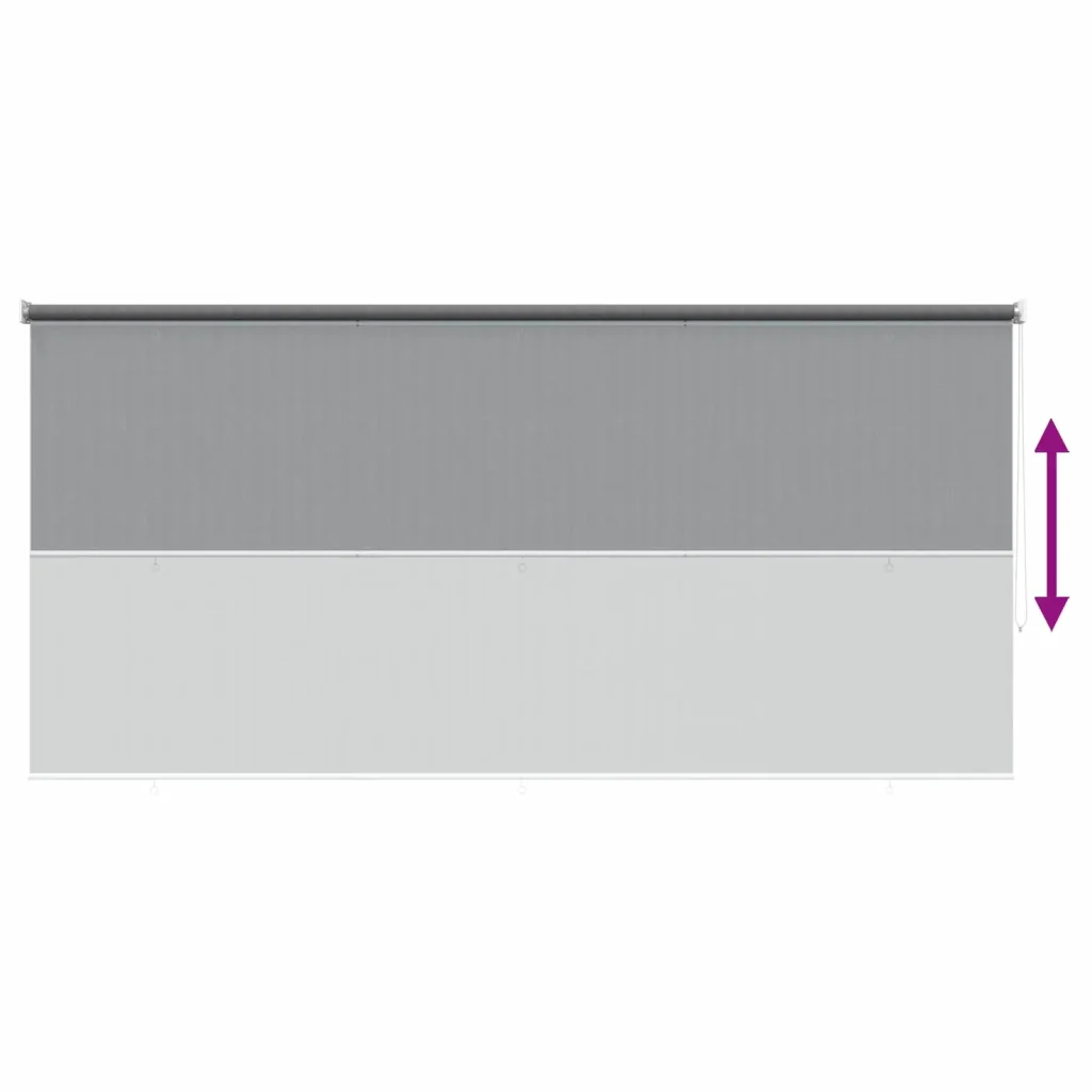 Tenda a Rullo Esterno Blocco UV 90% Grigio Chiaro 300 x 230 cm 42036139 - Image 9