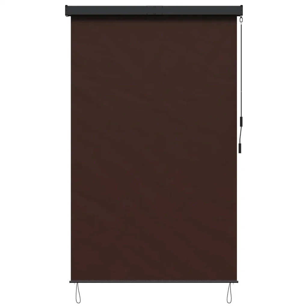 Tenda a rullo Marrone 100 x 250 cm Tessuto e Alluminio - Image 3