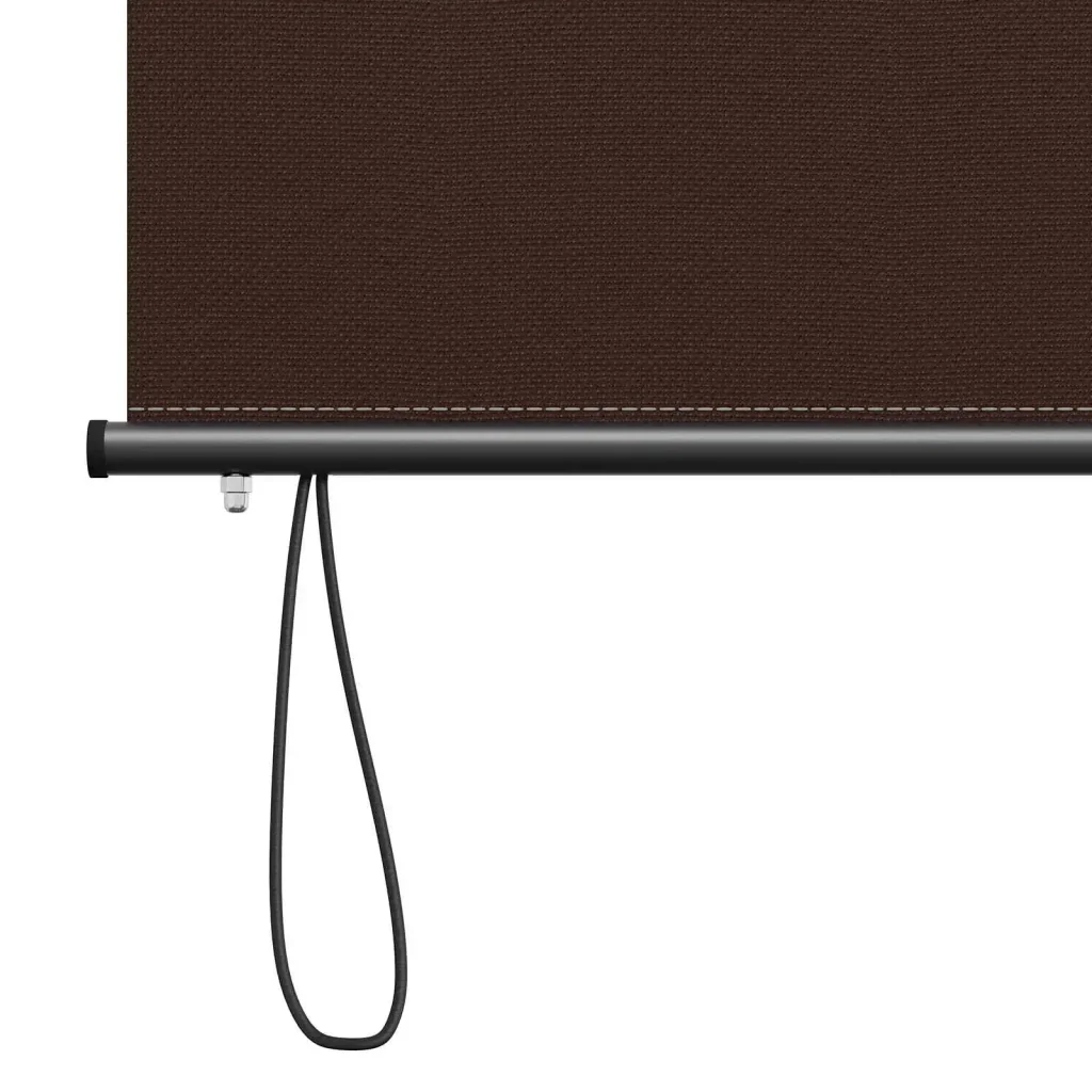 Tenda a rullo Marrone 100 x 250 cm Tessuto e Alluminio - Image 5
