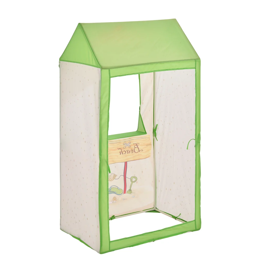 [casa.pro] Tenda da gioco per bambini - Motivo stand spiaggia - 120 x 65 x 45 cm - Image 4