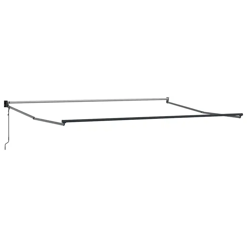 Tenda da Sole Antracite 4 × 3 m Metallo - Image 2