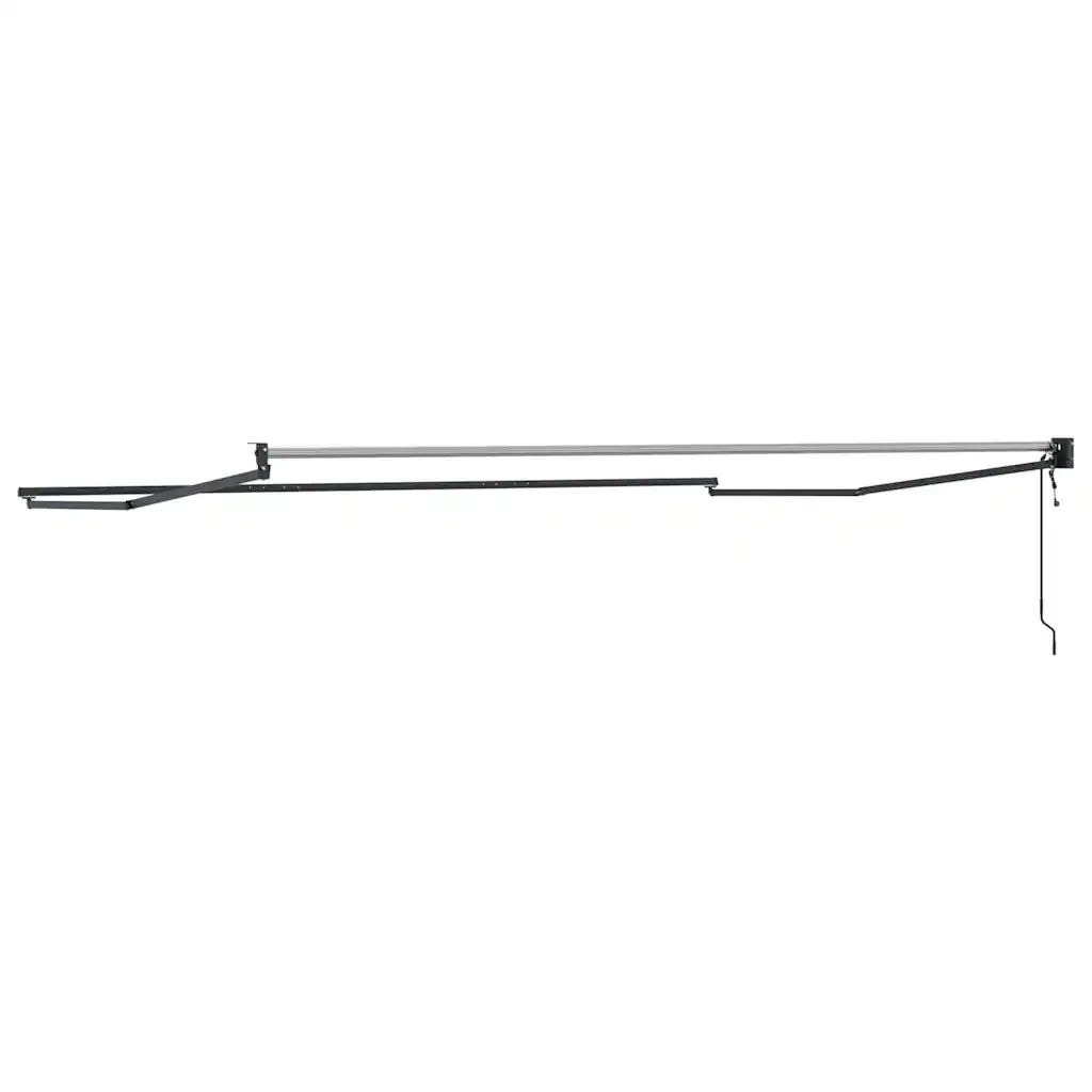 Tenda da Sole Antracite 4 × 3 m Metallo - Image 6
